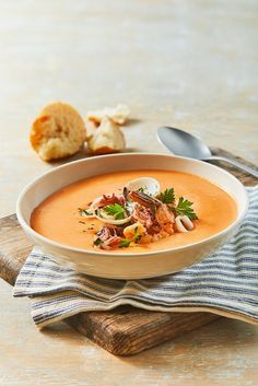 Crema De Mariscos