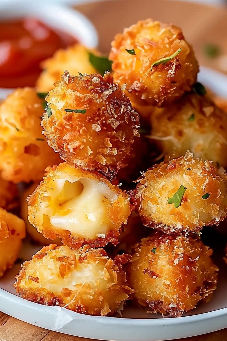 Crispy Fried Cheese Bites A Perfect Party Snack